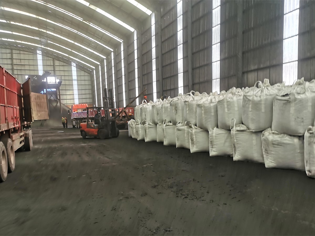Semi Coke — Packing and loading